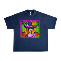 Navy bad witch vibes Urban Heavy Tee - Jasminsmagicworld