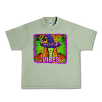 Oil Green bad witch vibes Urban Heavy Tee - Jasminsmagicworld