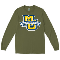 Army Green marquette Long Sleeve Tee - linhVisuals