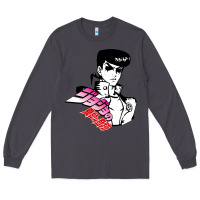 Smoke josuke very bizarre Long Sleeve Tee - linhVisuals