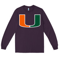 Plum miami hurric Long Sleeve Tee - linhVisuals