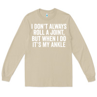 Mushroom i dont always roll a joint but when i do Long Sleeve Tee - linhVisuals