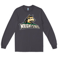 Smoke wright state Long Sleeve Tee - linhVisuals