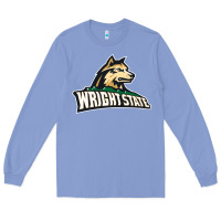 Colony Blue wright state Long Sleeve Tee - linhVisuals