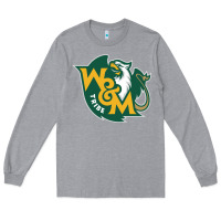 Heather Grey william and mary Long Sleeve Tee - linhVisuals