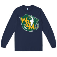 Navy william and mary Long Sleeve Tee - linhVisuals