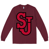 Burgundy st. john's red Long Sleeve Tee - linhVisuals