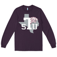Plum texas southern Long Sleeve Tee - linhVisuals