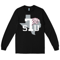 Black texas southern Long Sleeve Tee - linhVisuals