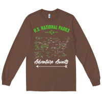 Chestnut national parks adventure lover camping hiking camper fan t shirt Long Sleeve Tee - linhVisuals