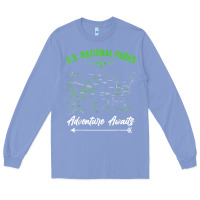 Colony Blue national parks adventure lover camping hiking camper fan t shirt Long Sleeve Tee - linhVisuals