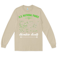 Mushroom national parks adventure lover camping hiking camper fan t shirt Long Sleeve Tee - linhVisuals