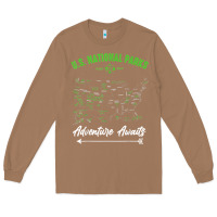 Toasted Coconut national parks adventure lover camping hiking camper fan t shirt Long Sleeve Tee - linhVisuals