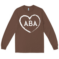 Chestnut aba therapy gift for behavior analyst  womens aba premium t shirt Long Sleeve Tee - linhVisuals