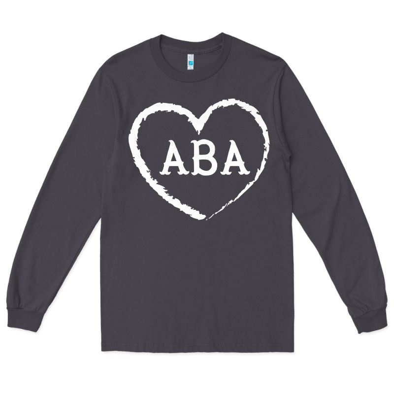 Aba Therapy Gift For Behavior Analyst  Womens Aba Premium T Shirt Long Sleeve Tee by linhVisuals | Teevron