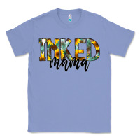 Colony Blue Inked Mama Classic Tee - CowCowDesign