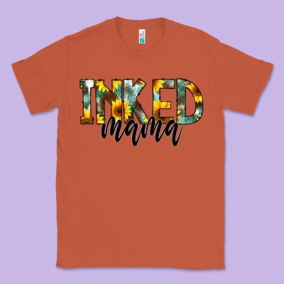 Inked Mama Classic Tee Designed By Cowcowdesign
