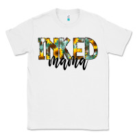 White Inked Mama Classic Tee - CowCowDesign