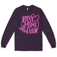 Plum best mimi ever Long Sleeve Tee - linhVisuals