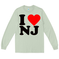 Matcha i love nj Long Sleeve Tee - linhVisuals