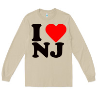 Mushroom i love nj Long Sleeve Tee - linhVisuals