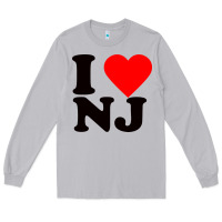 Moon Dust i love nj Long Sleeve Tee - linhVisuals