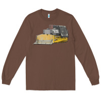 Chestnut killdozer tread back tank top Long Sleeve Tee - linhVisuals