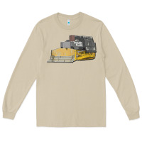 Mushroom killdozer tread back tank top Long Sleeve Tee - linhVisuals
