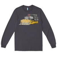 Smoke killdozer tread back tank top Long Sleeve Tee - linhVisuals