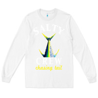 White salty crew Long Sleeve Tee - linhVisuals