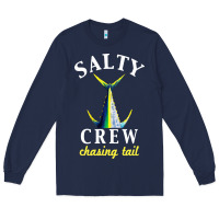 Navy salty crew Long Sleeve Tee - linhVisuals