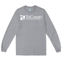 Heather Grey tri county technical center Long Sleeve Tee - linhVisuals