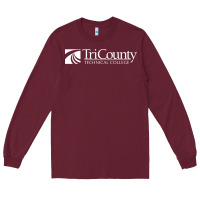 Burgundy tri county technical center Long Sleeve Tee - linhVisuals
