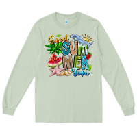 Matcha summer time Long Sleeve Tee - CowhideDigitalArt