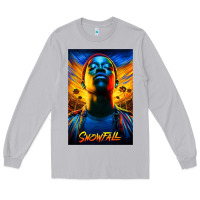 Moon Dust snowfall fx tv show Long Sleeve Tee - linhVisuals