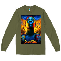 Army Green snowfall fx tv show Long Sleeve Tee - linhVisuals