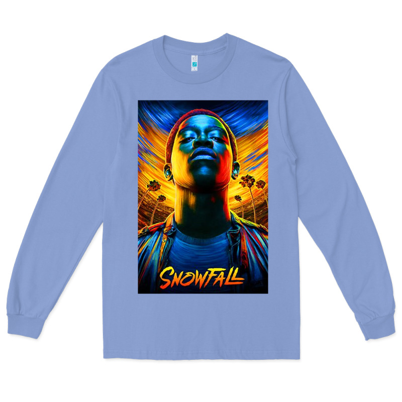 Snowfall Fx Tv Show Long Sleeve Tee by linhVisuals | Teevron