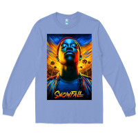 Colony Blue snowfall fx tv show Long Sleeve Tee - linhVisuals