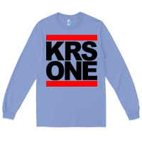 Colony Blue hip hop krs one Long Sleeve Tee - linhVisuals