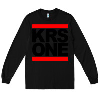 Black hip hop krs one Long Sleeve Tee - linhVisuals