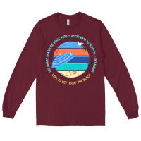 Burgundy delaware seashore state park t  shirt delaware seashore state park, de Long Sleeve Tee - linhVisuals