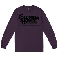 Plum columbia house record & tape club Long Sleeve Tee - linhVisuals