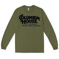 Army Green columbia house record & tape club Long Sleeve Tee - linhVisuals