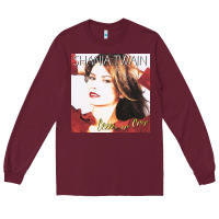Burgundy #shania twain album 2022 Long Sleeve Tee - linhVisuals
