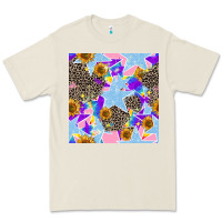 Bone stars and sunflowers seamless pattern Premium Tee - FaDigitalArtStudio