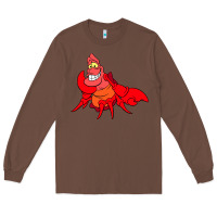 Chestnut The Little Mermaid Sebastian Costume Long Sleeve Tee - linhVisuals