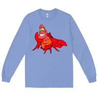 Colony Blue The Little Mermaid Sebastian Costume Long Sleeve Tee - linhVisuals