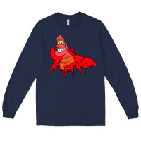 Navy The Little Mermaid Sebastian Costume Long Sleeve Tee - linhVisuals