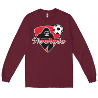 Burgundy atlanta silverbacks Long Sleeve Tee - linhVisuals