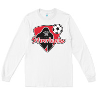 White atlanta silverbacks Long Sleeve Tee - linhVisuals